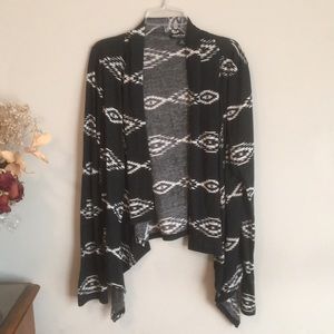 Patterned cardigan:)